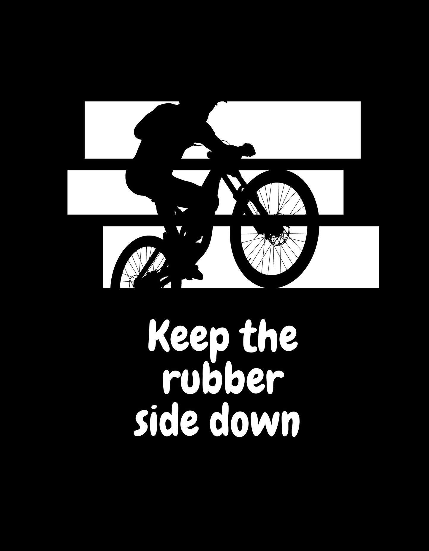 RUBBER SIDE DOWN