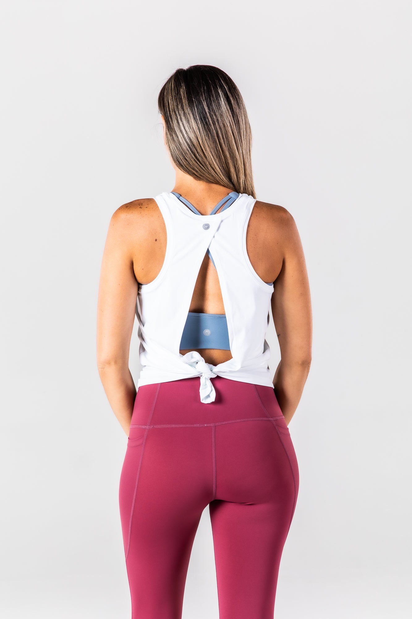 WHITE TIE BACK TANK