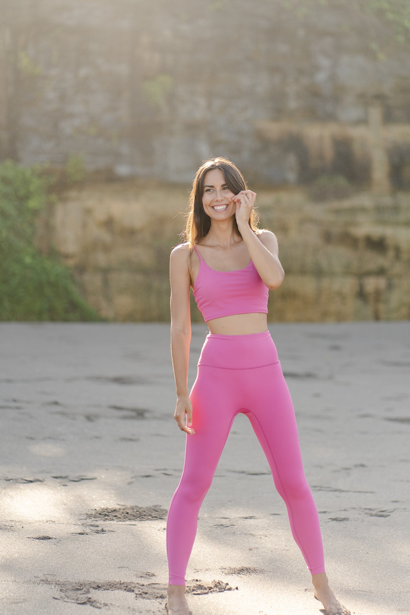 DELUXE LEGGING - PINK LYCHEE (Low Stock)