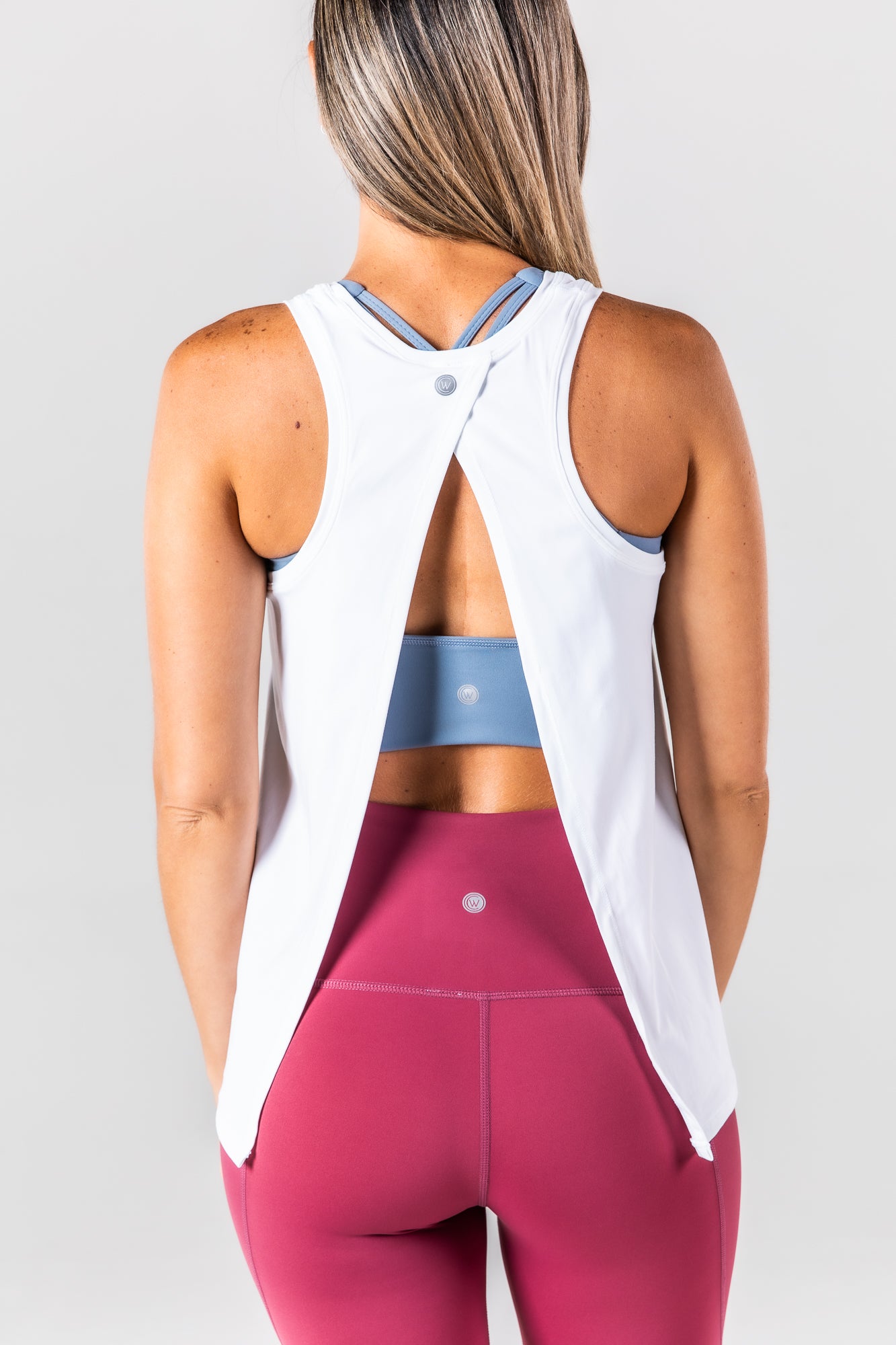 WHITE TIE BACK TANK